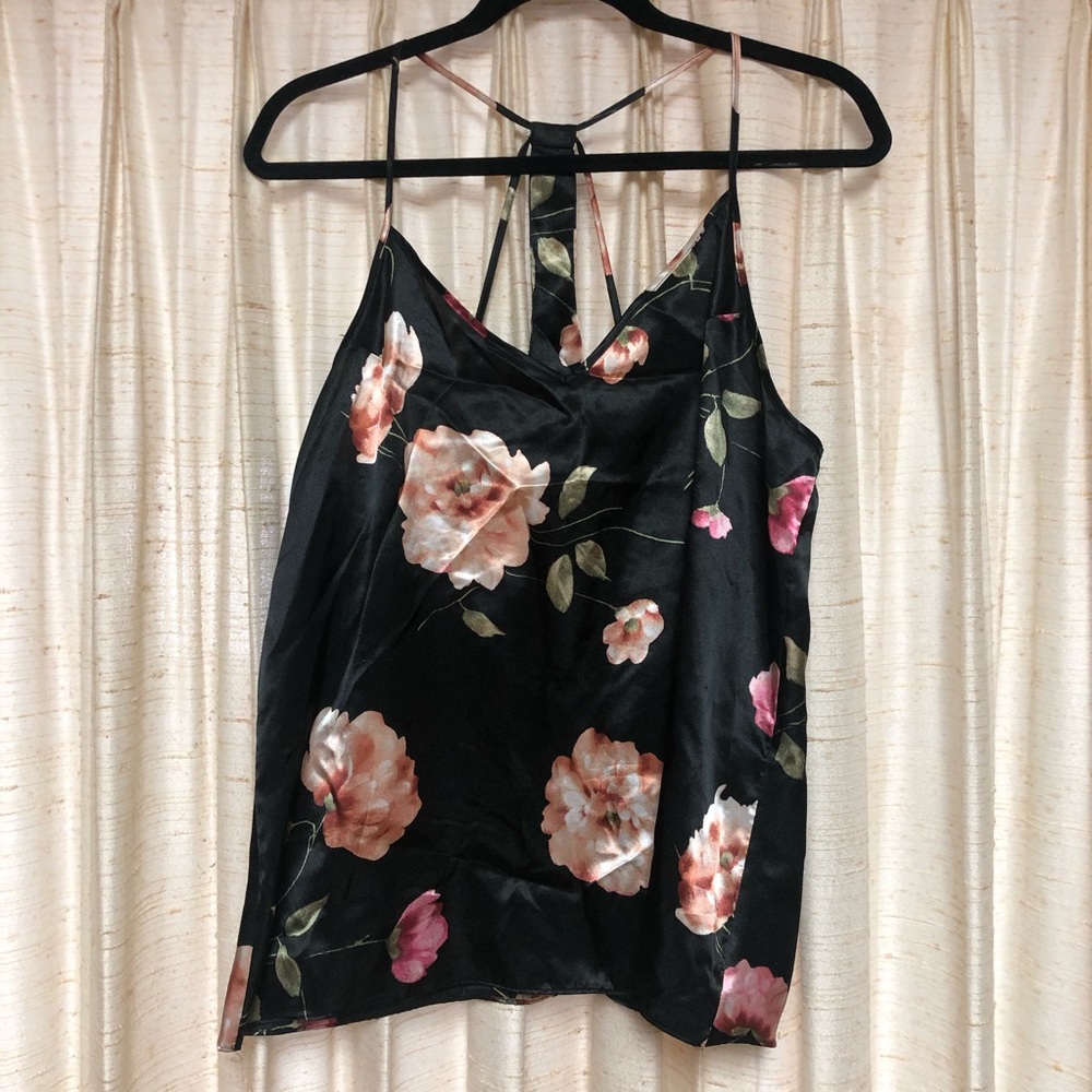 Floral Silk Top